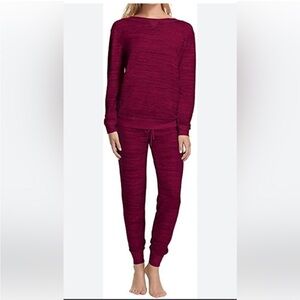 Felina Jogger Pajama Set. Women's Sz-M 8/10 EUC